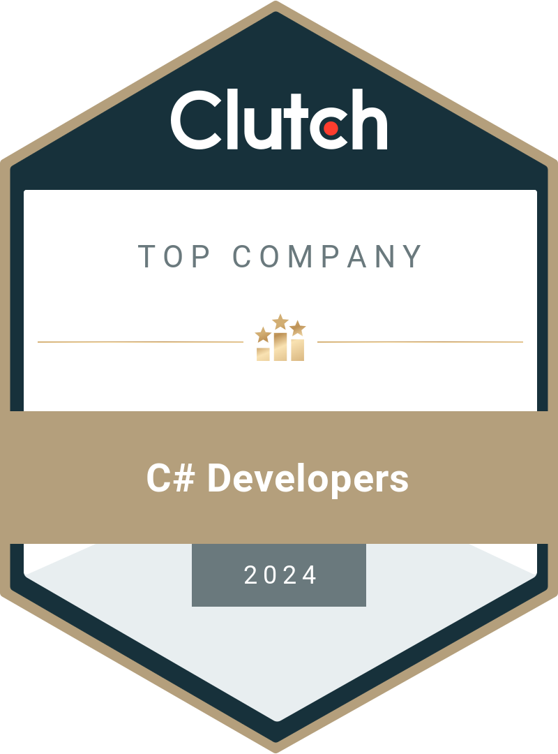 Top C# Developers 2023 Clutch Award
