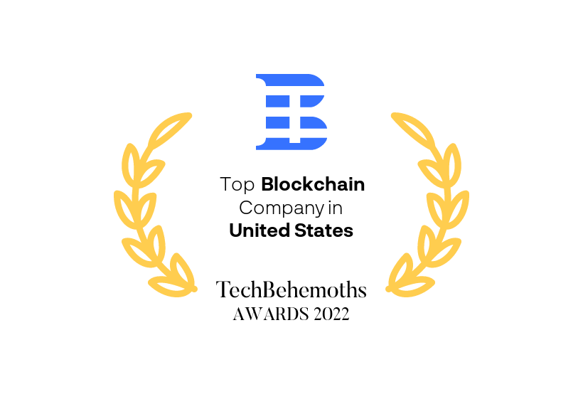 Top Blockcain Company USA TechBehemoths 2022 Award
